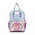 Mochila Especial Mait Sereia Estampada Lilás - Imagem 1