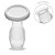 Coletor de Leite Materno Buba Em Silicone Com Ventosa Branco - Imagem 3
