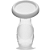 Coletor de Leite Materno Buba Em Silicone Com Ventosa Branco - Imagem 5
