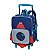 Kit Mochila Carrinho Lancheira Kouii Pacific Nauta Azul - Imagem 2