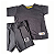 Conjunto Curto Tigor T Tigre Blusa e Bermuda Preto - Imagem 1