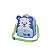 Lancheira Transversal Tigor T Tigre Little Azul - Imagem 1