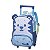 Mochila de Rodinhas Tigor  T Tigre Com Alças Little Azul - Imagem 2