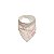 Kit Babador Bandana Lilica Ripilica Rosa e Bege - Imagem 2