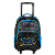 Mochila de Rodinhas Sestini Sem Alça X Grafitti Preto - Imagem 1