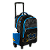 Mochila de Rodinhas Sestini Sem Alça X Grafitti Preto - Imagem 5