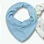 Kit Com 2 Babadores Hug Bandana Amigos No Safari Azul - Imagem 3