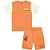 Conjunto Curto Tigor T Tigre Camiseta Bermuda Summer Laranja - Imagem 1