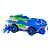 Mochila de Rodinhas 3D Maxtoy Hotwheels Dune Soar Motor Azul - Imagem 7