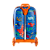 Mochila de Rodinha 3D Maxtoy Procurando Nemo Azul Laranja - Imagem 4