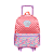 Mochila de Rodinhas Sestini Sem Alça Plus Sereia 3 Colorido - Imagem 1