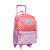 Mochila de Rodinhas Sestini Sem Alça Plus Sereia 3 Colorido - Imagem 2