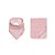 Kit Babador Bandana Pano de Ombro Lilica Ripilica Rosa - Imagem 1