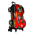 Mochila de Rodinhas 3D Maxtoy Hotwheels Dune Soar MotorCromo - Imagem 5