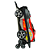 Mochila de Rodinhas 3D Maxtoy Hotwheels Dune Soar MotorCromo - Imagem 3