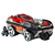 Mochila de Rodinhas 3D Maxtoy Hotwheels Dune Soar MotorCromo - Imagem 9