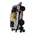 Mochila de Rodinhas 3D Maxtoy Hotwheels Nigth Shifter Cinza - Imagem 3