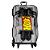 Mochila de Rodinhas 3D Maxtoy Hotwheels Nigth Shifter Cinza - Imagem 1