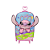 Mochila de Rodinhas 3D Maxtoy Angel Cutie Rosa - Imagem 1