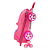 Mochila de Rodinhas 3D Maxtoy Barbie Conversível Rosa - Imagem 3