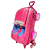 Mochila de Rodinhas 3D Maxtoy Barbie Conversível Rosa - Imagem 4