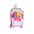Mochila de Rodinhas 3D Maxtoy Barbie Borboleta Lilás - Imagem 1