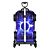 Mochila de Rodinhas 3D Maxtoy Turbomax Energy Azul - Imagem 3