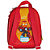 Mochila Pequena Maxtoy Iron Man Carro Vermelho - Imagem 2
