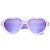 Óculos de Sol Buba Tamanho Médio Coração Lilás - Imagem 6