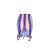 Estojo Escolar Triplo Luxcel Stitch Flores Roxo - Imagem 4