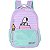 Mochila de Costas Luxcel Snoopy Roxo e Verde - Imagem 1