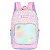 Mochila de Costas Luxcel Stitch Flores Rosa - Imagem 1