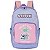 Mochila de Costas Luxcel Stitch Flores Roxo - Imagem 1