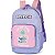 Mochila de Costas Luxcel Stitch Flores Roxo - Imagem 3