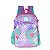Mochila de Costas Luxcel Up4You Sereia Fundo do Mar Roxo - Imagem 1