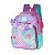 Mochila de Costas Luxcel Up4You Sereia Fundo do Mar Roxo - Imagem 3