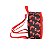 Kit Mochila Rodinha Lancheira Luxcel Up4You Game On Vermelho - Imagem 4