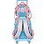 Kit Mochila de Rodinha e Lancheira Luxcel Cinnamoroll Azul - Imagem 2