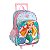 Mochila de Rodinhas Sem Alça Luxcel Up4You Sereia Verde Rosa - Imagem 2