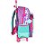 Mochila de Rodinhas Luxcel Com Alça Up4You Sereia Fundo Roxo - Imagem 4