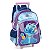 Mochila de Rodinhas Luxcel Com Alça Stitch Aloha Violeta - Imagem 1