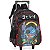 Mochila de Rodinhas Luxcel Com Alça Stitch Crazy Preto - Imagem 2