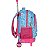 Mochila de Rodinhas Com Alça Luxcel Stitch Sorvete Pink - Imagem 3