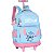 Mochila de Rodinhas Com Alça Luxcel Stitch Baby Azul - Imagem 2