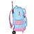 Mochila de Rodinhas Com Alça Luxcel Stitch Baby Azul - Imagem 3