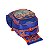 Mochila de Rodinhas Luxcel Com Alça HotWheels Logo Azul - Imagem 5