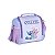 Lancheira Escolar Luxcel Stitch Flores Roxo - Imagem 2