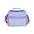 Lancheira Escolar Luxcel Stitch Flores Roxo - Imagem 4