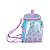 Lancheira Escolar Luxcel Stitch Glitter Azul - Imagem 4