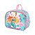 Lancheira Escolar Luxcel Up4You Sereia Verde e Rosa - Imagem 3